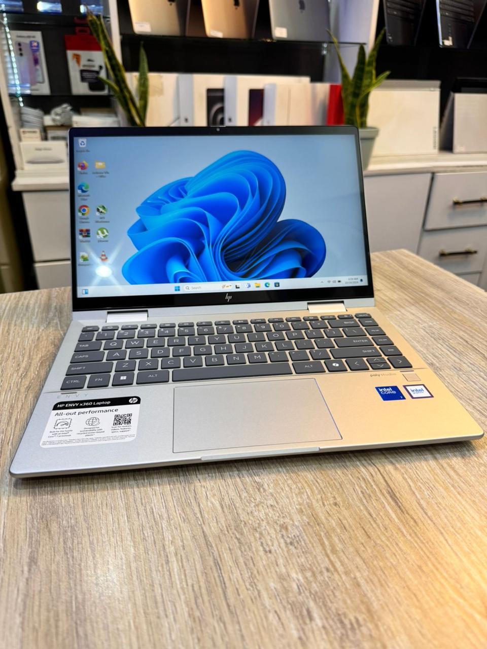 HP Envy 2-in-1 Laptop, 14" FHD Touchscreen Display, Intel Core 7-150U (10-Cores Beats i7-1355U), 16GB RAM, 512GB PCIe SSD, WiFi 6E, Backlit KB, FP Reader, Webcam, USB-C, HDMI, PDG HDMI, Win 11 Pro