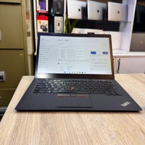 Lenovo ThinkPad X1 Carbon 5th Generation Brand	lenovo Model Name	Lenovo Thinkpad Screen Size	14 Inches Hard Disk Size	256 GB CPU Model	Core i5 Ram Memory Installed Size	8 GB Operating System	Windows 7 Special Feature	Anti-glare,Fingerprint Reader Graphics Card Description	Integrated, Dedicated Graphics Coprocessor	Intel HD Graphics 5500- Core i5-5200U, 256GB Premium SSD, 8GB RAM, Premium 14.0" FHD (1920x1080) Display, 720p HD Webcam, Intel AC-7265 WiFi, Bluetooth, Fingerprint Reader, Backlit Keyboard, Windows 7 Professional