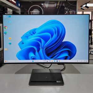 Lenovo Qreator 27 Monitor 27-inch 4-Side NearEdgeless 3840 x 2160 UHD resolution Smart Crystal Sound IPS Display Wireless Charging stand USB Type-C Gen 2